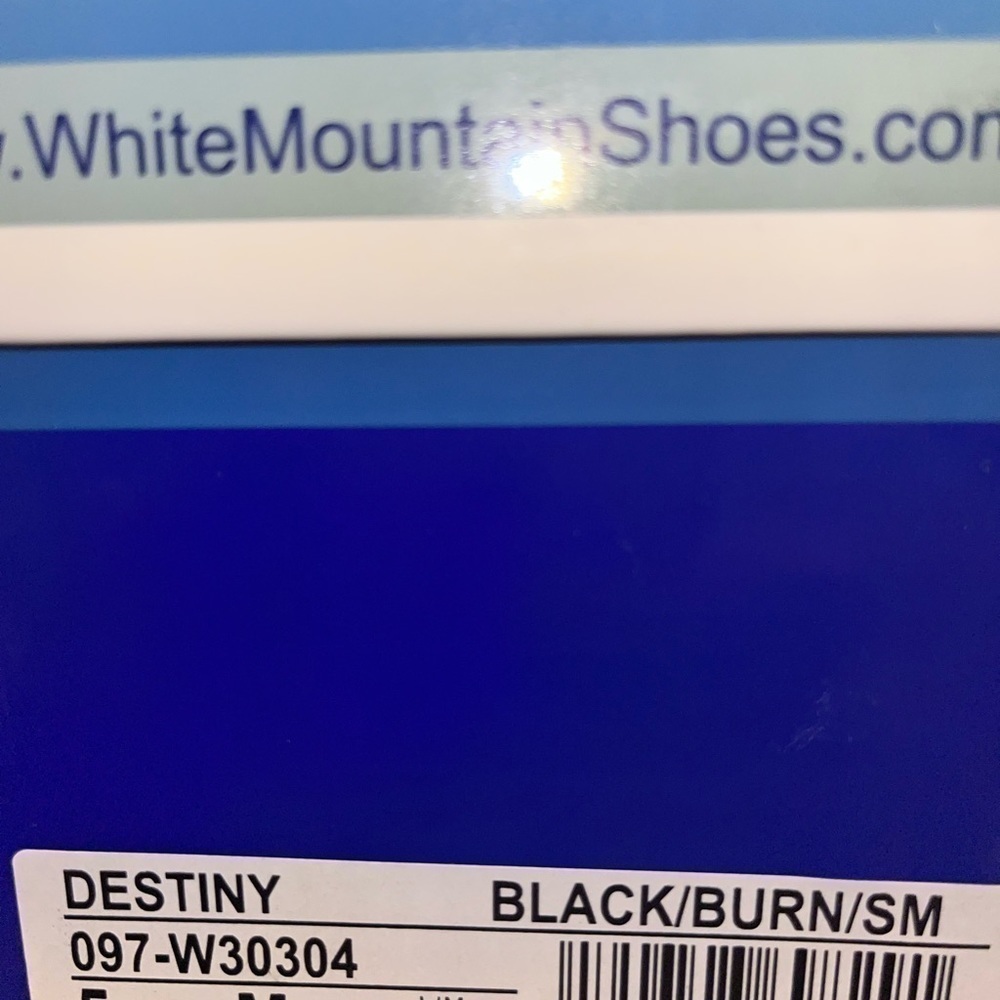 white Mountain Destiny Black Ankle Bootie Various Sizes - Picture 10 of 10